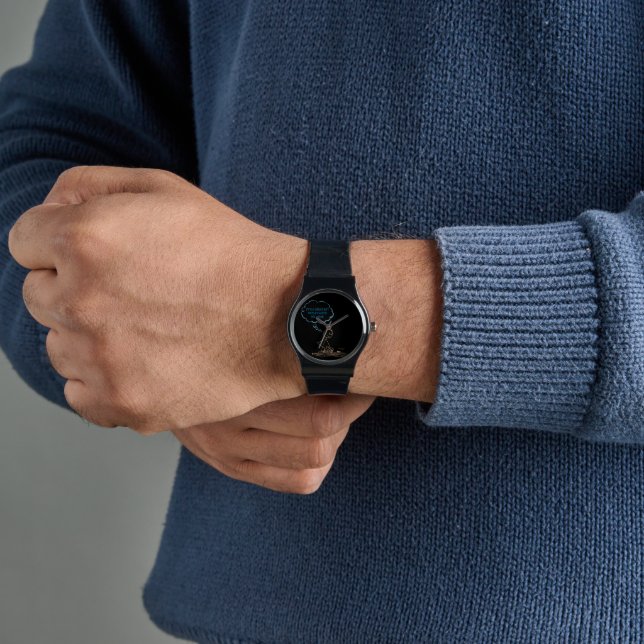 Reloj De Pulsera Gran día para jugar con Wood Watch para los trabaj (Mano)