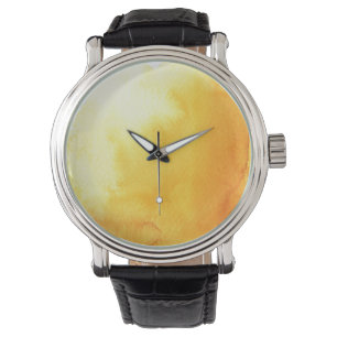 Reloj De Pulsera gran fondo de la acuarela - pinturas 4 de la
