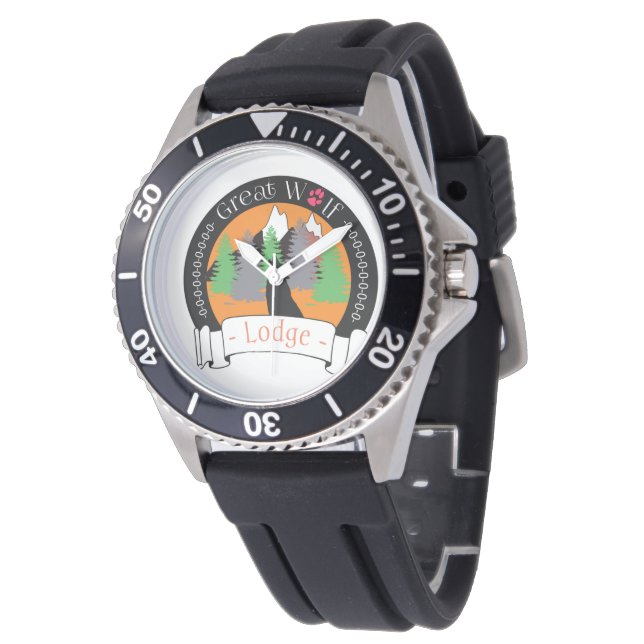 RELOJ DE PULSERA GRAN LODGE WOLF (Angular)