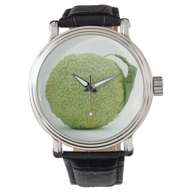 Reloj De Pulsera Gran Manzana Verde (Anverso)