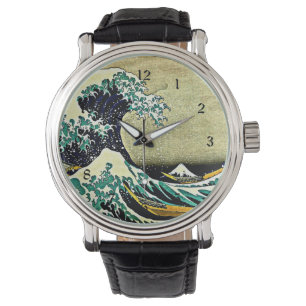 Reloj De Pulsera Gran ola de Kanagawa