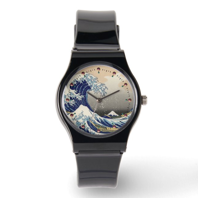 RELOJ DE PULSERA GRAN OLA DE KANAGAWA (Anverso)