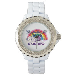 Reloj De Pulsera Gran Tormenta Más Brillante El Arcoiris