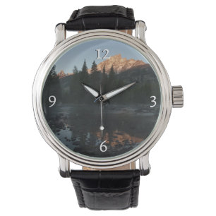 Reloj De Pulsera Grand Teton Sunrise en Cottonwood Creek