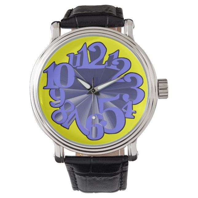Reloj De Pulsera Grande y Groovy 3 (Anverso)