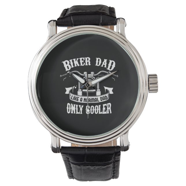 Reloj De Pulsera Grandfather Quotes | Best Biker Dad (Anverso)