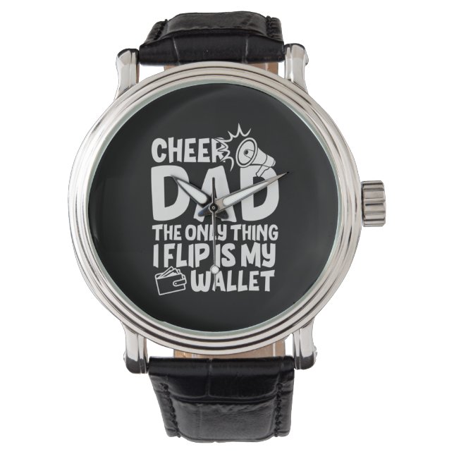 Reloj De Pulsera Grandfather Quotes | Cheer Dad The Only Thing (Anverso)