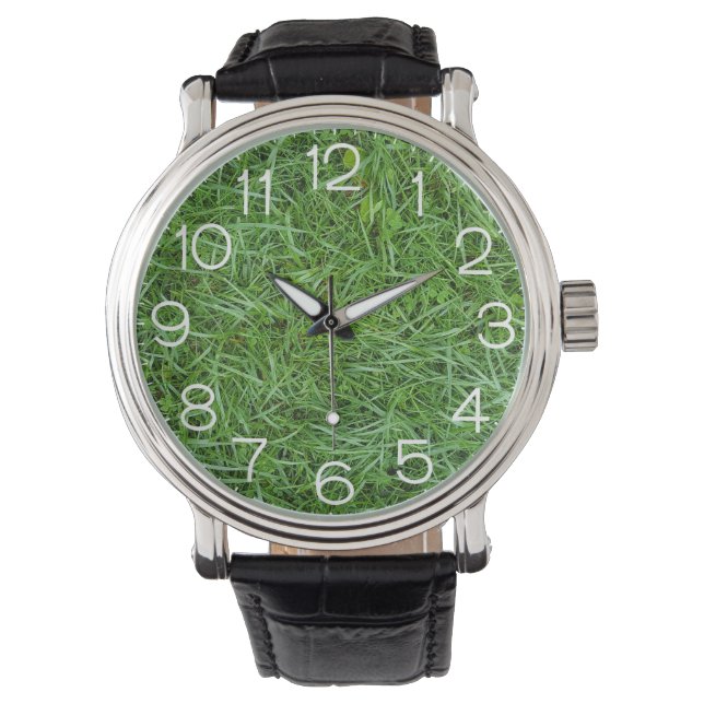 Reloj De Pulsera Grasa verde (Anverso)
