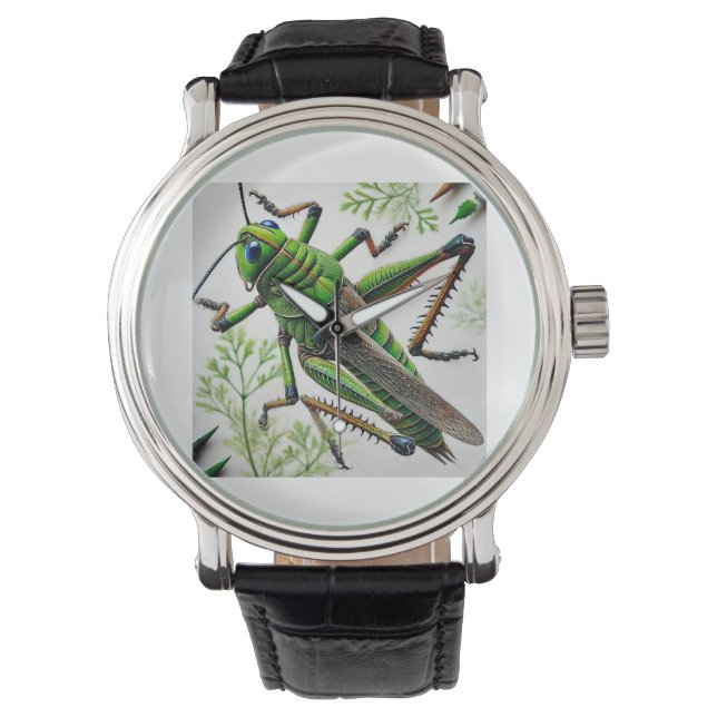Reloj De Pulsera Grasshopper in natural environment 251024IREF222 - (Anverso)