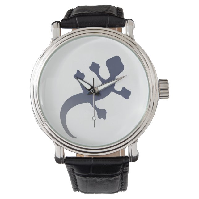 Reloj De Pulsera Gray Gecko (Anverso)