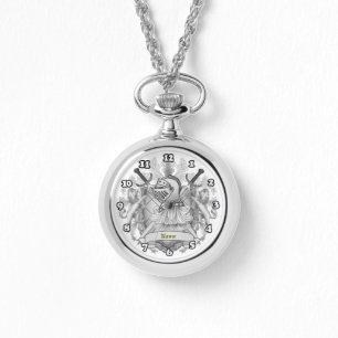 Reloj De Pulsera Gray Knight Family Crest