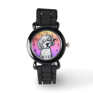 Reloj De Pulsera Gray Parti DOODLEMOJI Watch
