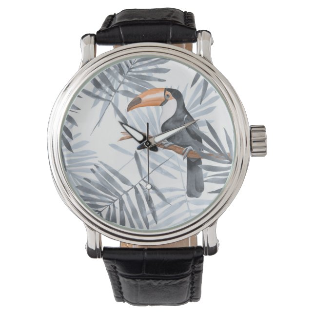 Reloj De Pulsera Gray Toucan (Anverso)