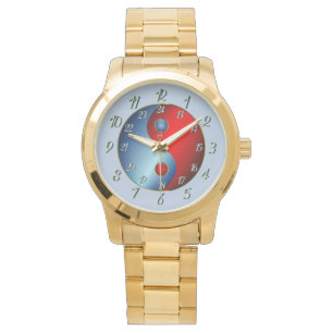 Reloj De Pulsera Gray Ying Yang