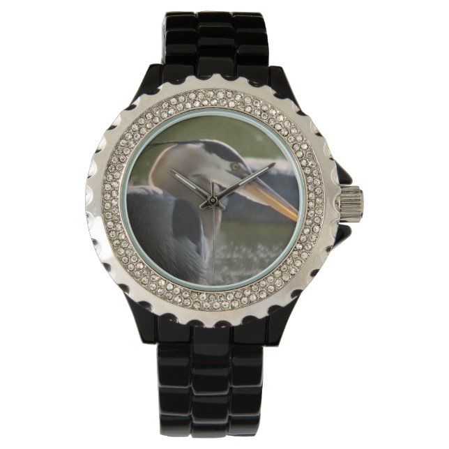Reloj De Pulsera Great Blue Heron Watch (Anverso)