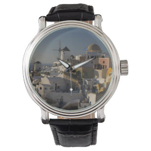 Reloj De Pulsera Grecia e isla griega de Santorini pueblo de Oia