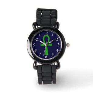 Reloj De Pulsera Green Ankh Watches