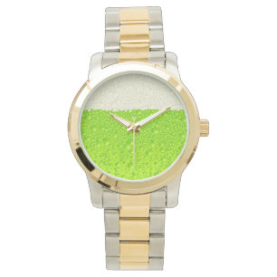 Reloj De Pulsera Green Beer Watch for St. Patrick's Day