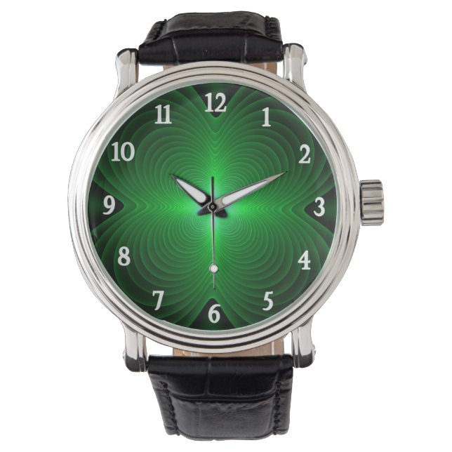 Reloj De Pulsera Green Clover (Anverso)