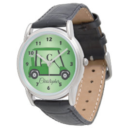 Reloj De Pulsera Green Golf Buggy Watch