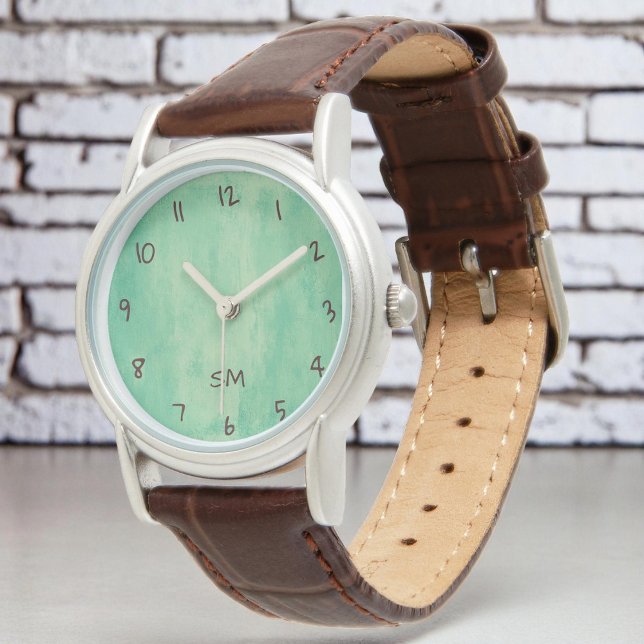 Reloj De Pulsera Green Grunge Watch (Subido por el creador)
