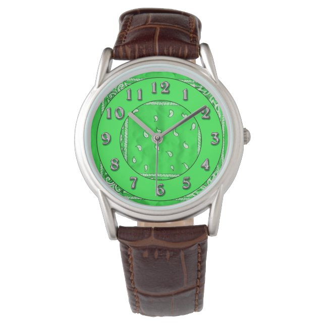 Reloj De Pulsera Green Hanky Watch (Anverso)