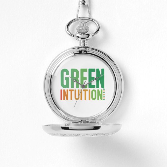 Reloj De Pulsera Green Intuition Pocket Watch (Anverso)
