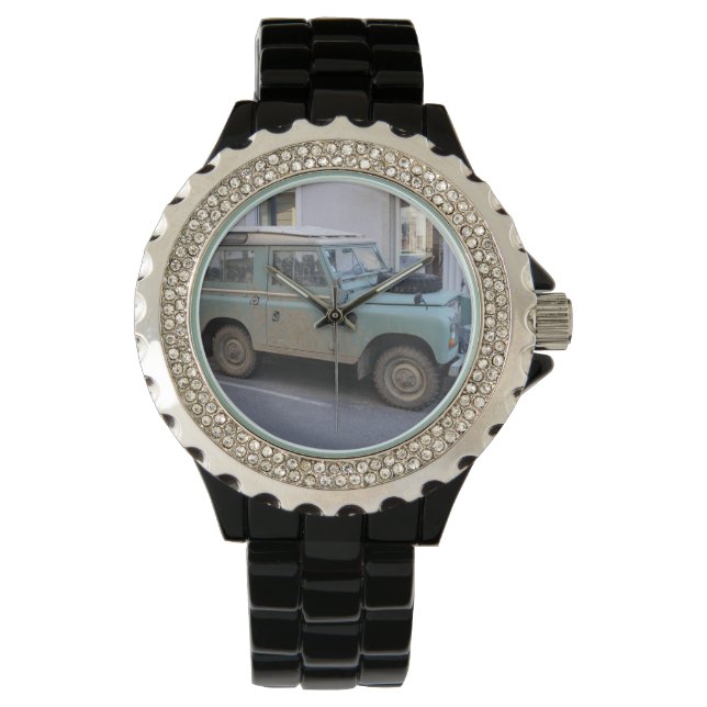 Reloj De Pulsera Green Land Rover (Anverso)