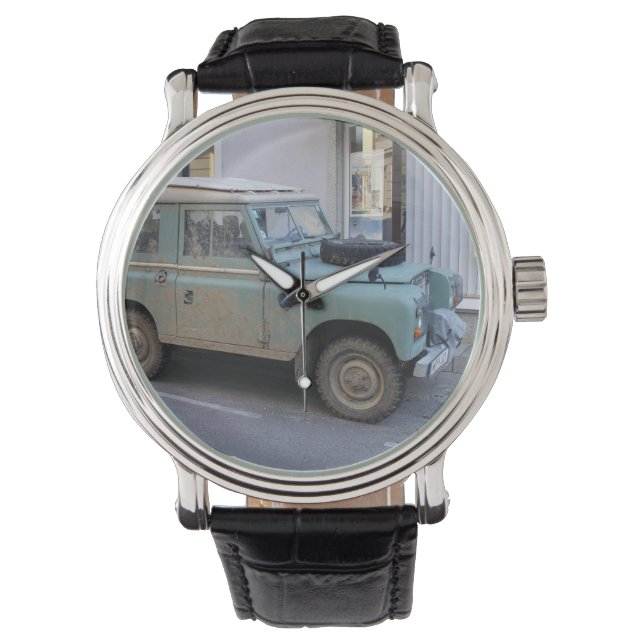 Reloj De Pulsera Green Land Rover (Anverso)