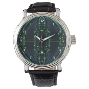 Reloj De Pulsera Green Light Technology Writing Watch