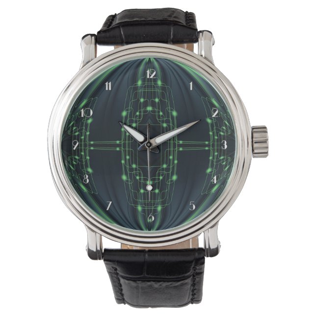 Reloj De Pulsera Green Light Technology Writing Watch (Anverso)