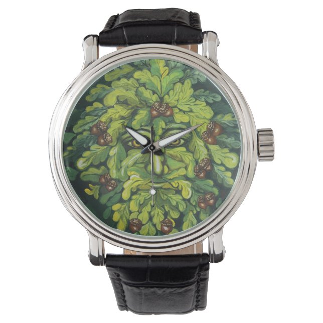 Reloj De Pulsera Green Man Mens Watch (Anverso)