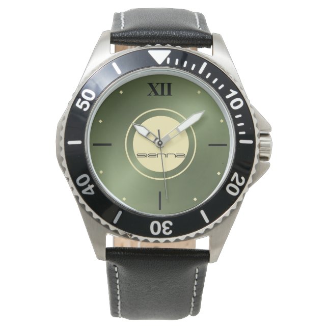 Reloj De Pulsera Green Metallic eWatch (Anverso)