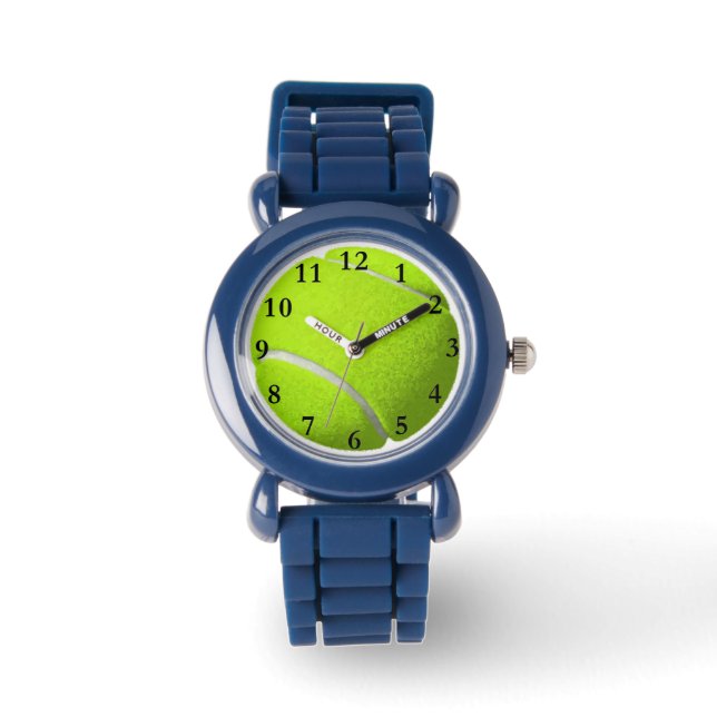 Reloj De Pulsera Green Tennis Ball Sports Kids Watch (Anverso)