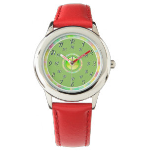 Reloj De Pulsera Green Watch rojo