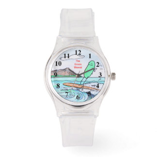 Reloj De Pulsera Green Weenii "Green Hawaii" Wristwatch