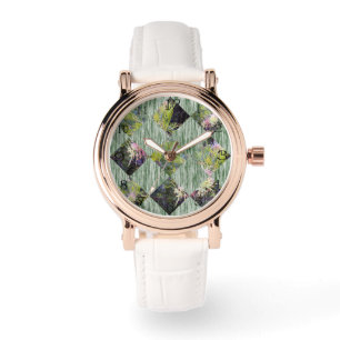 Reloj De Pulsera Grevillea: Abrazando los patrones de diamantes de 