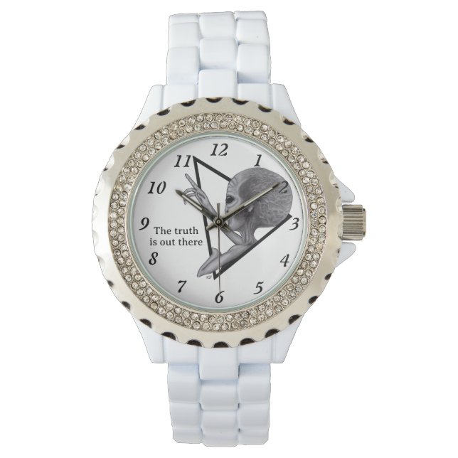 Reloj De Pulsera Grey Alien, la verdad está ahí fuera (Anverso)