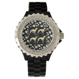 RELOJ DE PULSERA GREYHOUND BLING