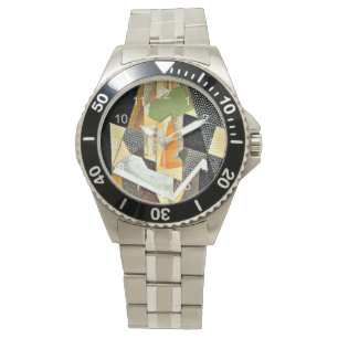 Reloj De Pulsera Gris - Lámpara, Cubismo de 1916,