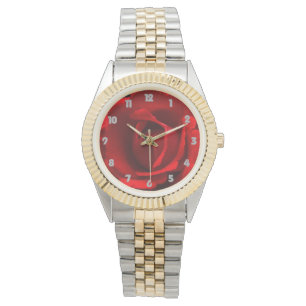 Reloj De Pulsera Gris Rojo Gray Grasa Números de wengam