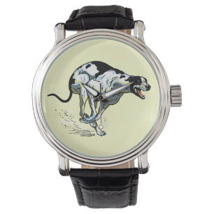 Reloj De Pulsera grisáceo corriendo