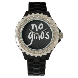 Reloj De Pulsera Gritar que no hay OMG que proteja nuestra comida d