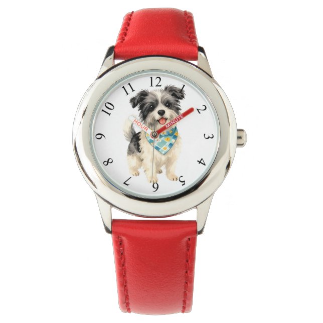 Reloj De Pulsera Grooming Dog Personalized Luxury Trendy Collection (Anverso)