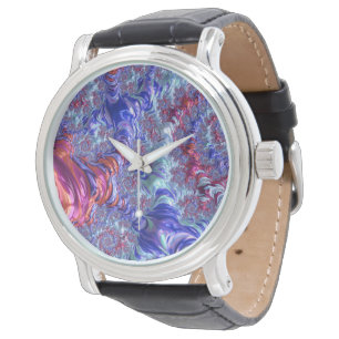 Reloj De Pulsera Groovy Fractal