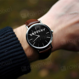 Reloj De Pulsera Grouchy Mood Funny Quote Watch