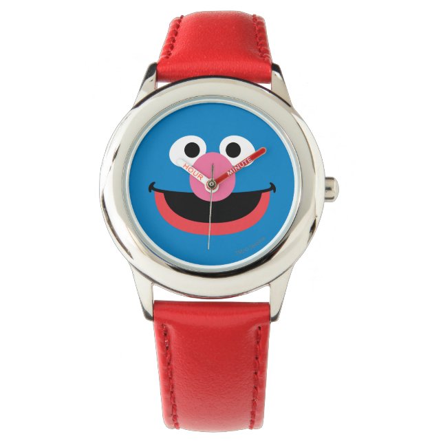 Reloj De Pulsera Grover Face Art (Anverso)