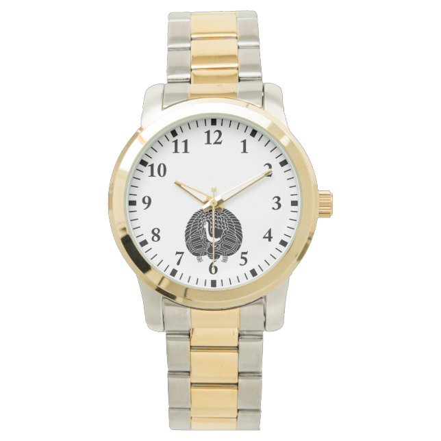 Reloj De Pulsera Grúa y tortuga (Anverso)