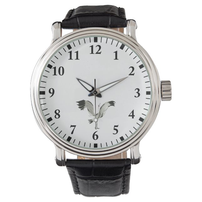Reloj De Pulsera Grulla (Anverso)