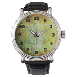 Reloj De Pulsera Grunge abstracto con una textura gruesa